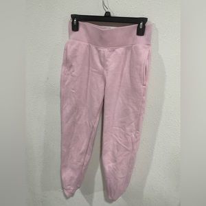 Pink sweat pants